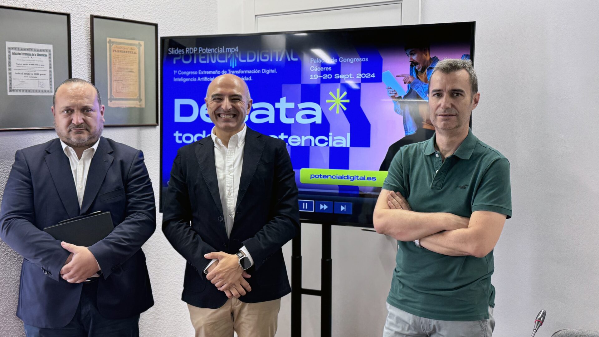El I Congreso ‘Potencial Digital’ se celebrará el 19 y 20 de septiembre en Cáceres