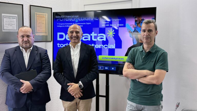 El I Congreso ‘Potencial Digital’ se celebrará el 19 y 20 de septiembre en Cáceres
