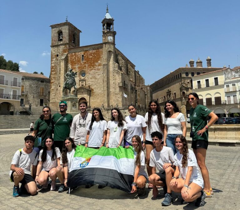 La Ruta Quetzal llega a Trujillo y Aldeanueva del Camino con el patrocinio del Instituto de la Juventud de Extremadura