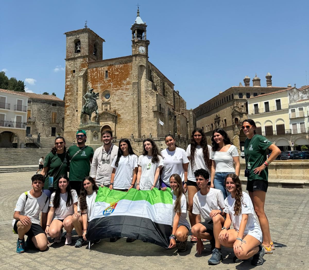 La Ruta Quetzal llega a Trujillo y Aldeanueva del Camino con el patrocinio del Instituto de la Juventud de Extremadura