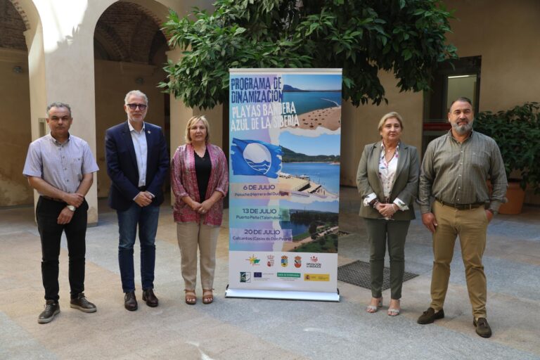 Presentado el Programa de Dinamización de las playas de  bandera azul de La Siberia
