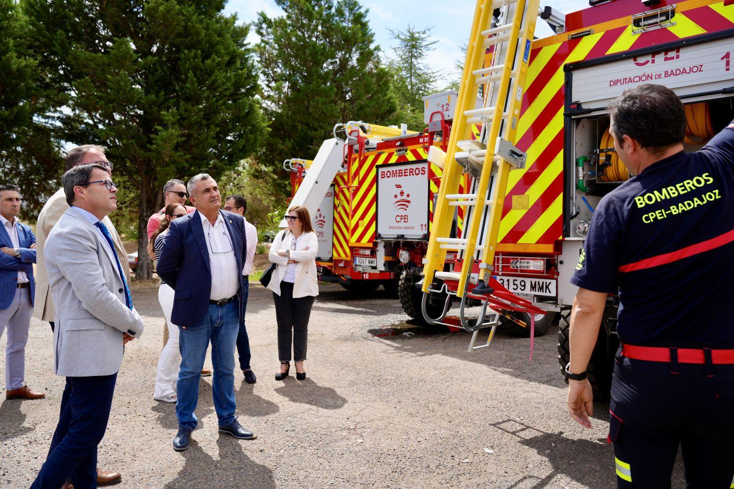 El Consorcio Provincial de Bomberos incorpora cuatro nuevos camiones tras invertir 1,69 millones de euros