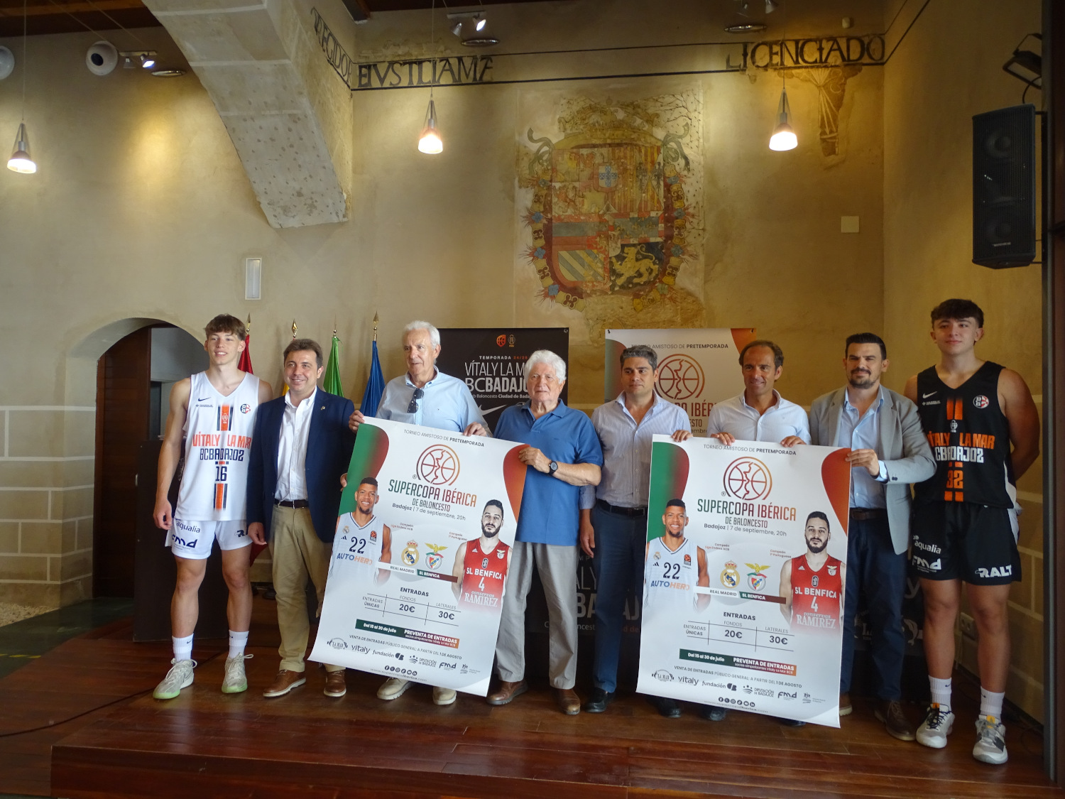 La Diputación de Badajoz aplaude y empuja a la recién creada ‘Supercopa Ibérica de Baloncesto’