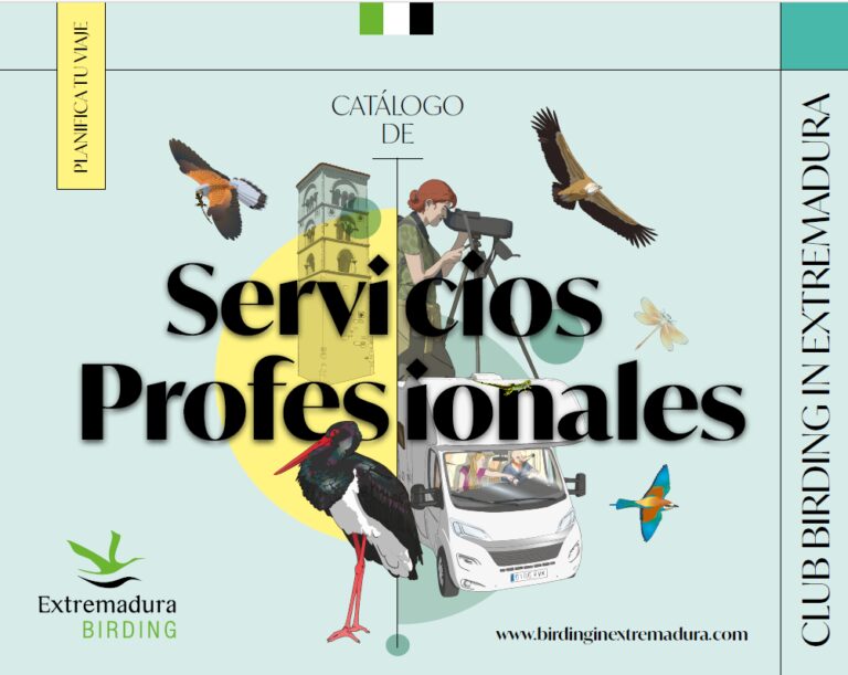 La Junta actualiza los materiales promocionales de turismo ornitológico para facilitar a los viajeros la planificación de su viaje