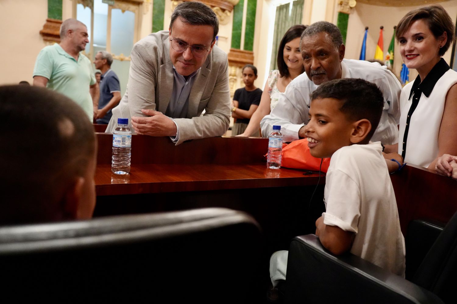 Cincuenta menores saharauis visitan la Diputación de Badajoz, que un verano más colabora en su acogida aportando 30.000 €