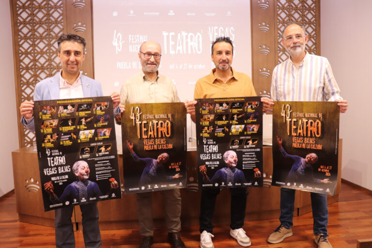 Presentado en la Diputación de Badajoz el 43º Festival Nacional de Teatro Vegas Bajas, que este año ensalza el papel de la mujer mayor