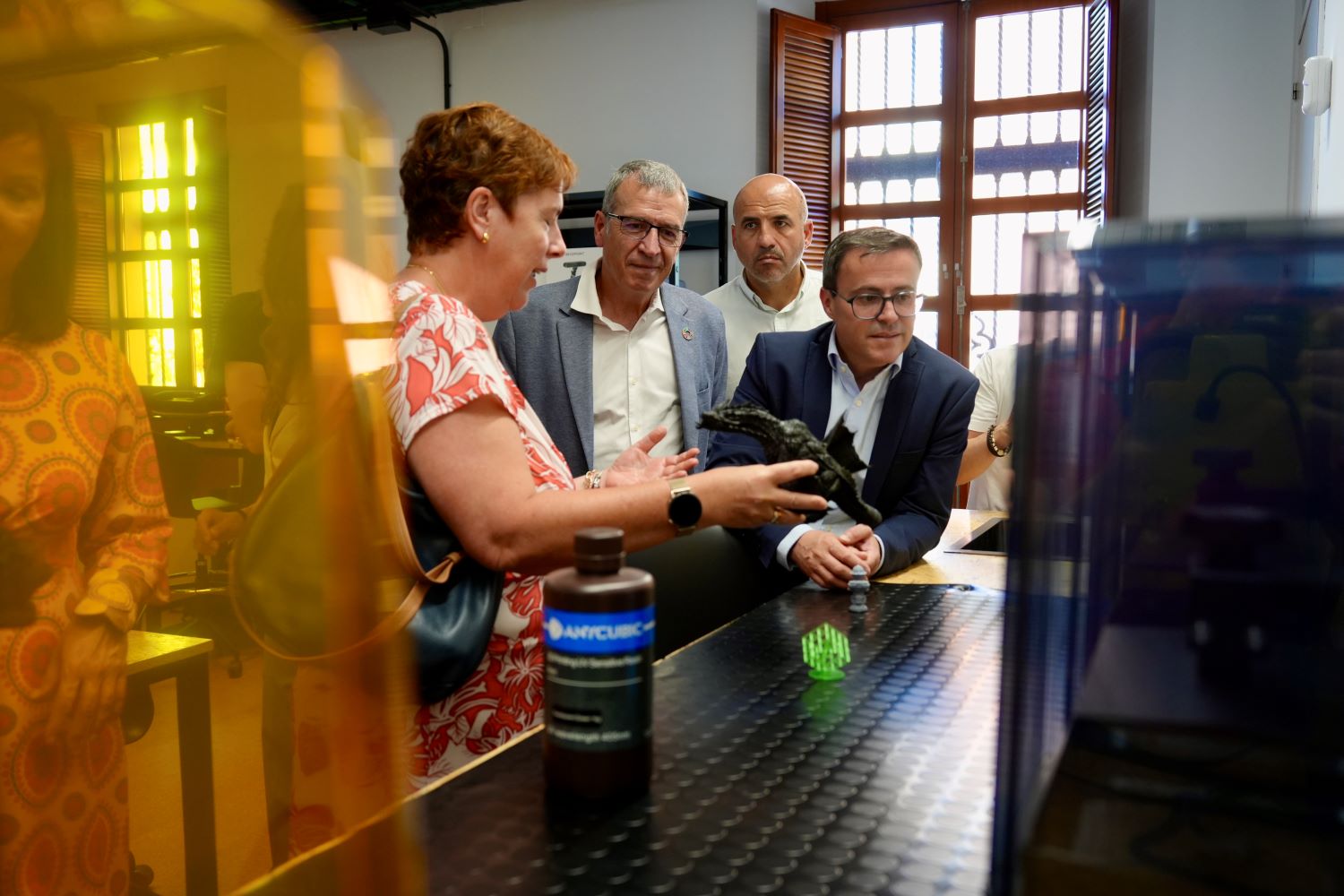 Miguel Ángel Gallardo inaugura en Villanueva el primero de los espacios del Centro de Innovación Territorial de la provincia