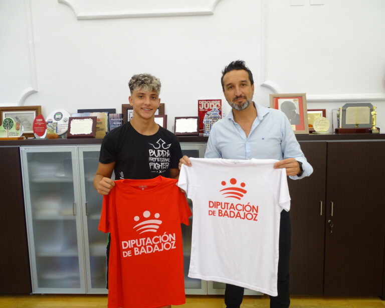 La Diputación de Badajoz facilita a Antonio Méndez su participación en el mundial de kick-boxing