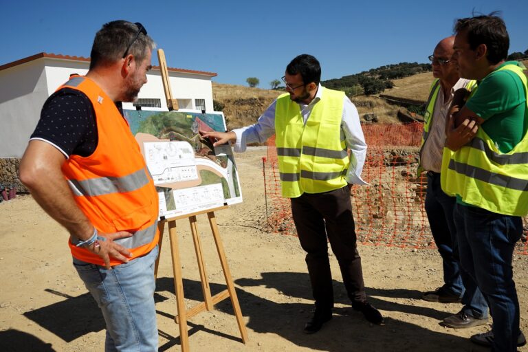 Promedio instala biosdiscos para tratar las aguas residuales de Reina y Puebla del Maestre