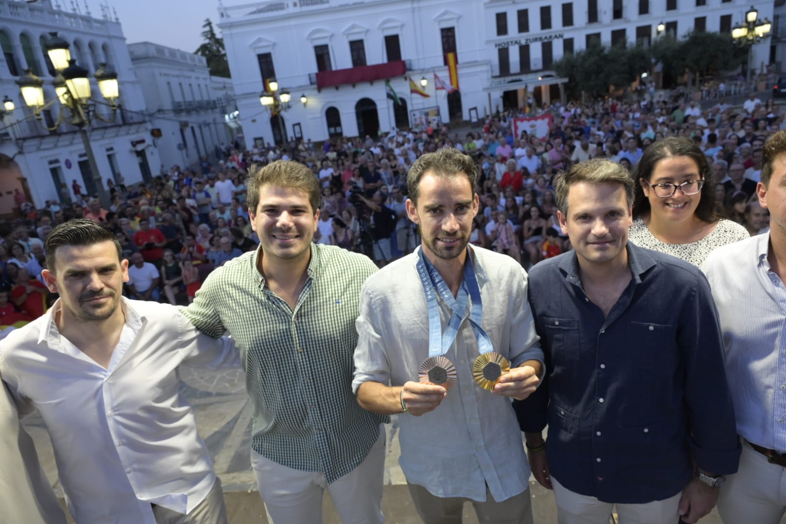 Extremadura recibe al medallista olímpico Álvaro Martín Uriol