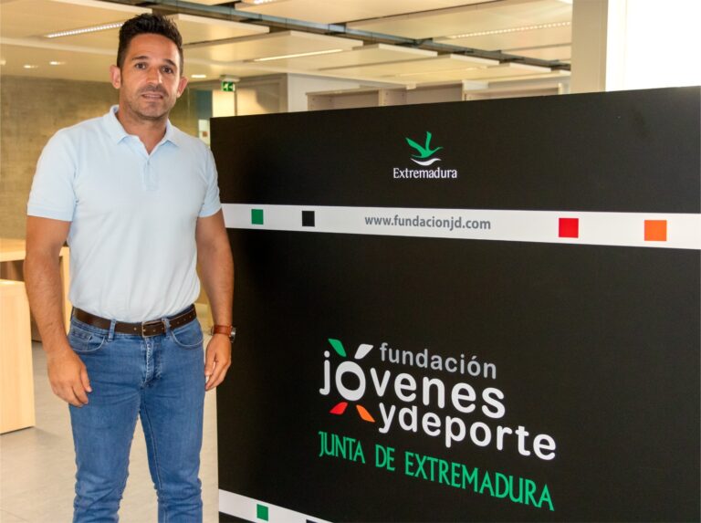 José Alberto Cacho, nuevo director gerente de la Fundación Jóvenes y Deportes de la Junta de Extremadura