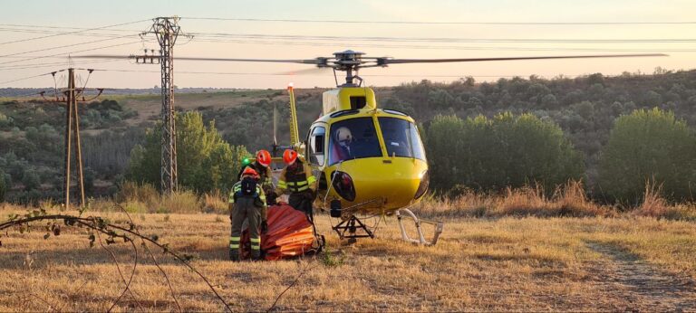 El Plan Infoex declara nivel 1 en un incendio en Alía