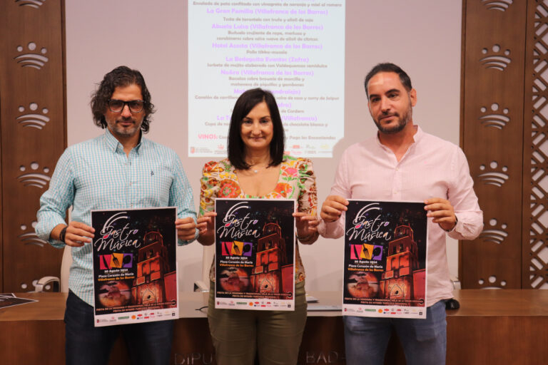 Música y gastronomía vuelven a darse la mano en Villafranca de los Barros