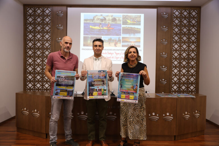 La Diputación pone en marcha el programa de Turismo Acuático ´Provincia de Badajoz, Agua y Cielo´