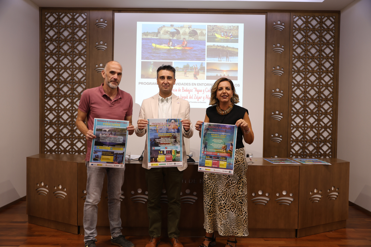 La Diputación pone en marcha el programa de Turismo Acuático ´Provincia de Badajoz, Agua y Cielo´