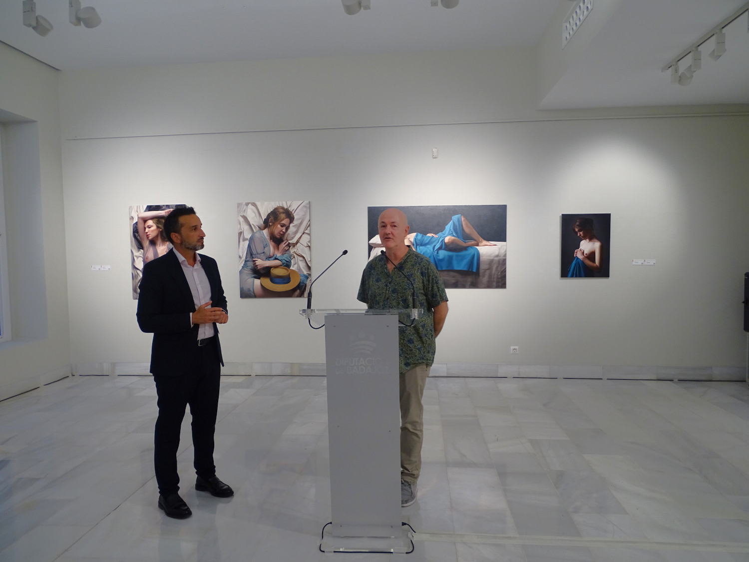 Javier Arizabalo se descubre en Badajoz ´Viendo al ser humano´