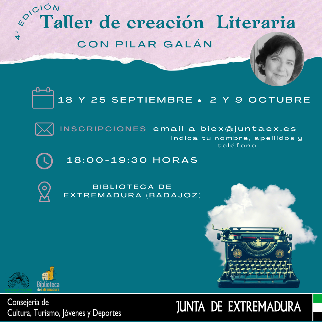 La Biblioteca de Extremadura pone en marcha el IV Taller de Creación Literaria