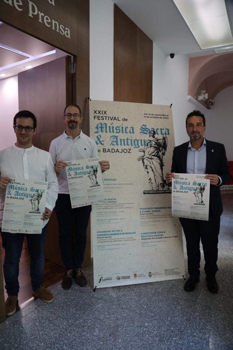 El Festival más longevo de Extremadura une la Música Sacra y Antigua con el patrimonio de Badajoz