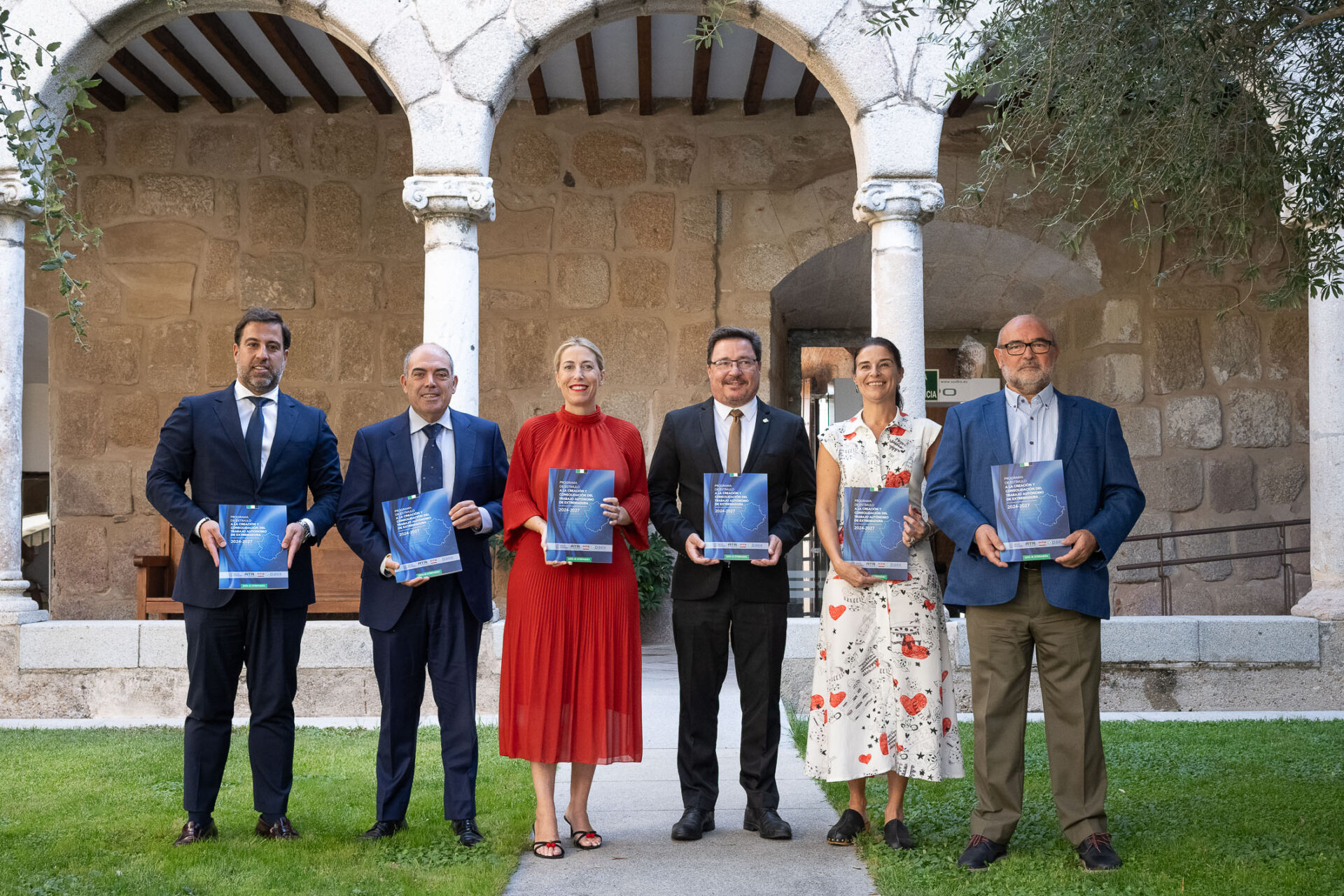 La Junta firma el Programa de Estímulo y Consolidación del Trabajo Autónomo en Extremadura 2024 – 2027 junto a ATA, OPAEX y CEAT