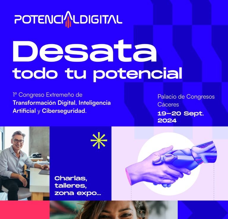 La presidenta de la Junta de Extremadura inaugurará el I Congreso Potencial Digital este jueves en Cáceres