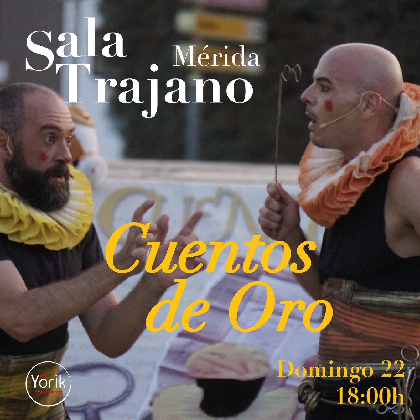 Un thriller teatral sobre el mercado laboral, el acoso y la salud mental y un cuentacuentos con historias del Siglo de Oro, este fin de semana en la Sala Trajano