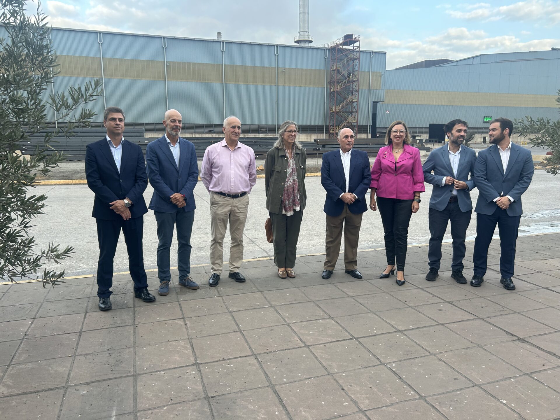 Mercedes Morán visita Siderúrgica Balboa, primera empresa extremeña en obtener un Certificado de Ahorro Energético