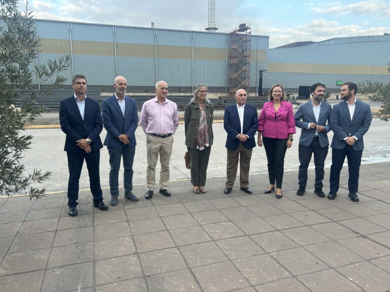 Mercedes Morán visita Siderúrgica Balboa, primera empresa extremeña en obtener un Certificado de Ahorro Energético