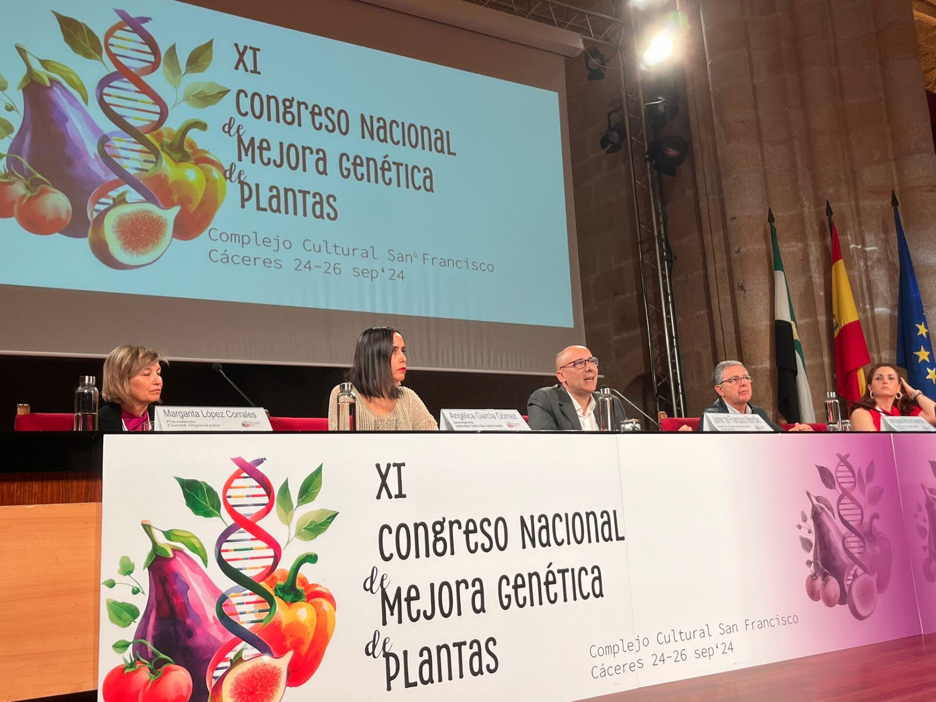 La Junta de Extremadura destaca la importancia de la investigación genética para optimizar cultivos