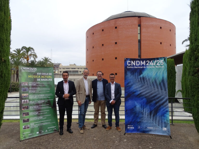Cabezas abre las puertas de los centros culturales de la Diputación al XVI Ciclo de Música Actual de Badajoz