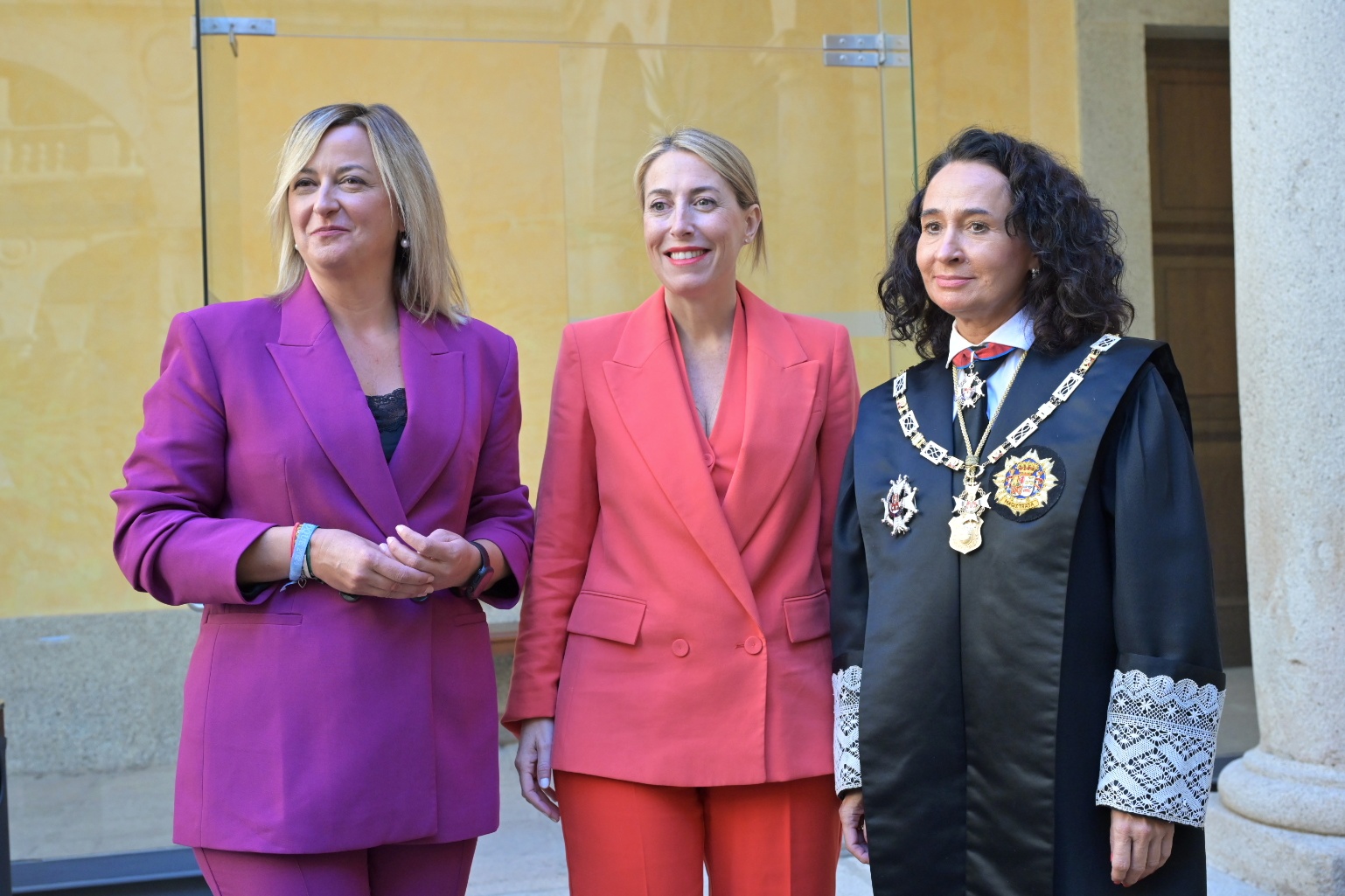 María Guardiola asiste al solemne acto de Apertura del Año Judicial de la Comunidad Autónoma de Extremadura 2024/2025