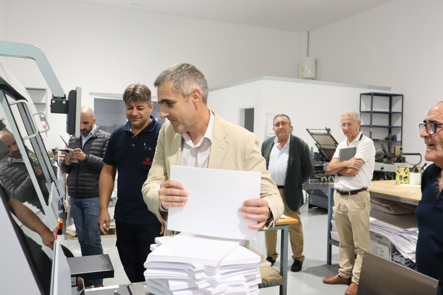 La Diputación de Badajoz finaliza la ampliación de la Imprenta Provincial con una inversión de 130.000 euros
