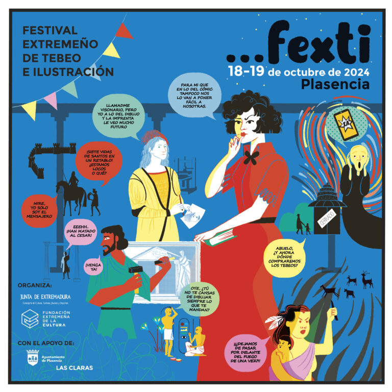 Plasencia acogerá la segunda edición del Festival Extremeño de Tebeo e Ilustración organizado por la Junta de Extremadura