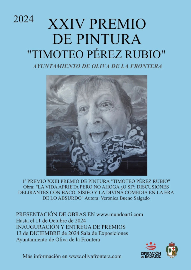 Abierta hasta el día 11 la participación en el Premio de Pintura ‘Timoteo Pérez Rubio’