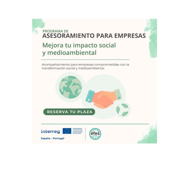 Abierta la convocatoria del Programa ‘Asesoramiento para Empresas. Impulsa tu impacto social y medioambiental’