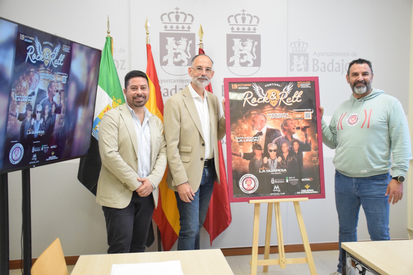 La Junta colabora con la Asociación Mi Princesa Rett y apoya su labor solidaria con el II Festival Rock & Rett