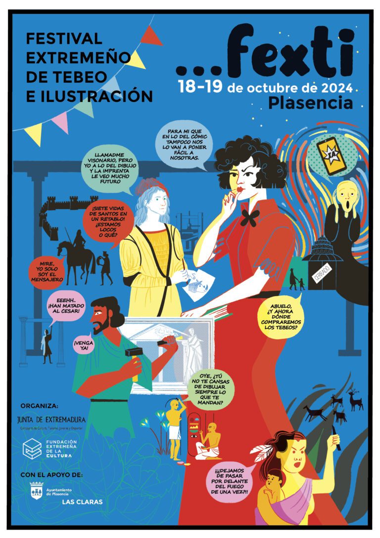 El Festival Extremeño de Tebeo e Ilustración reúne a autores como Alicia Vallina y Álvaro Pons en torno al cómic histórico