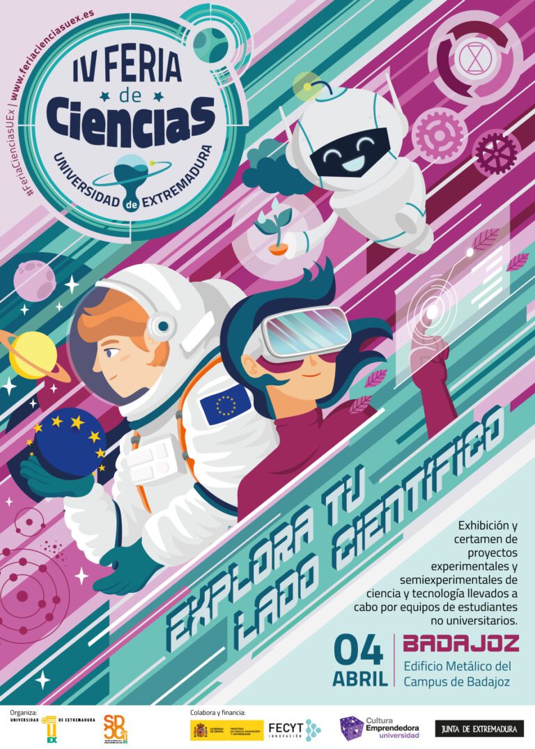 Abierto el plazo para participar en el certamen de la IV Feria de Ciencias de la Universidad de Extremadura
