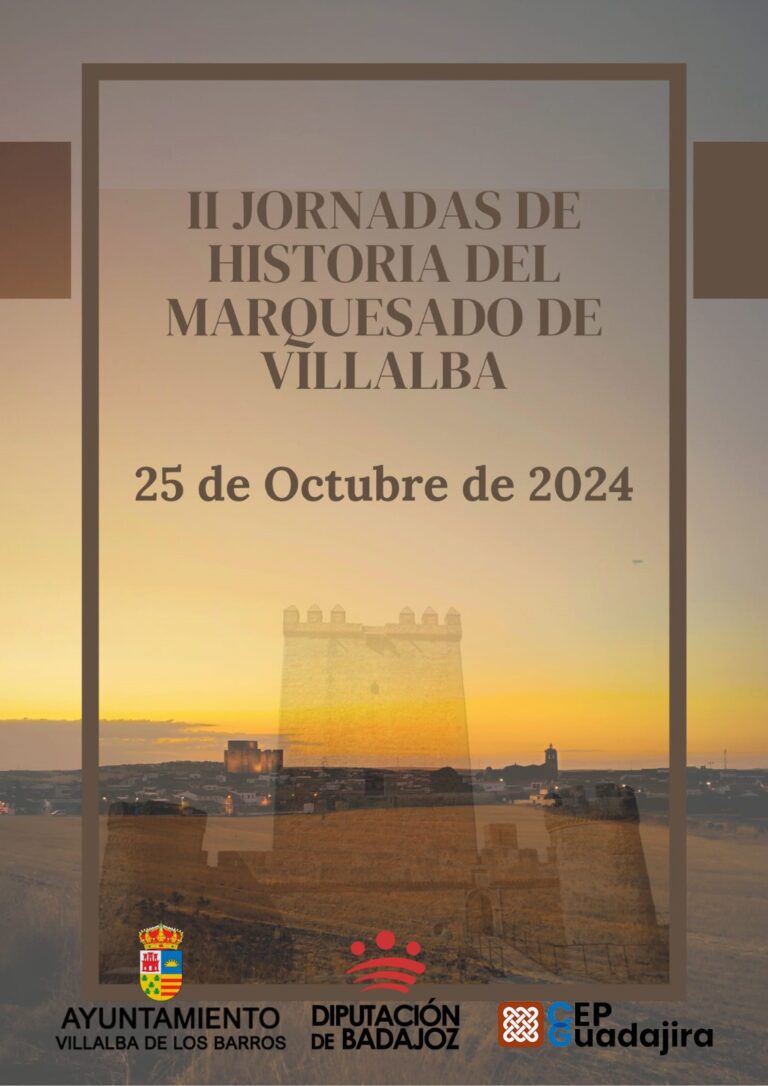 Historiadores de toda la región se dan cita este viernes día 25 en Villalba de los Barros