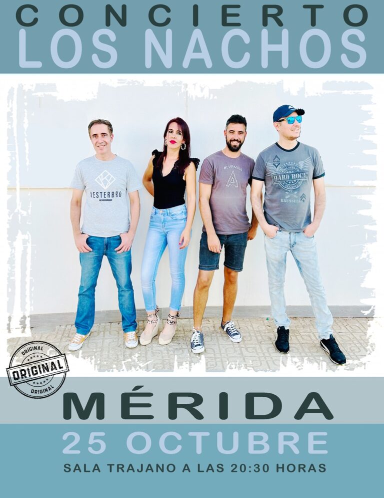 Un concierto de ‘Los Nachos’, una obra de Teatro Amateur y ‘El Balneario’, con Esteban G. Ballesteros y Nuqui Fernández, este fin de semana en la Sala Trajano