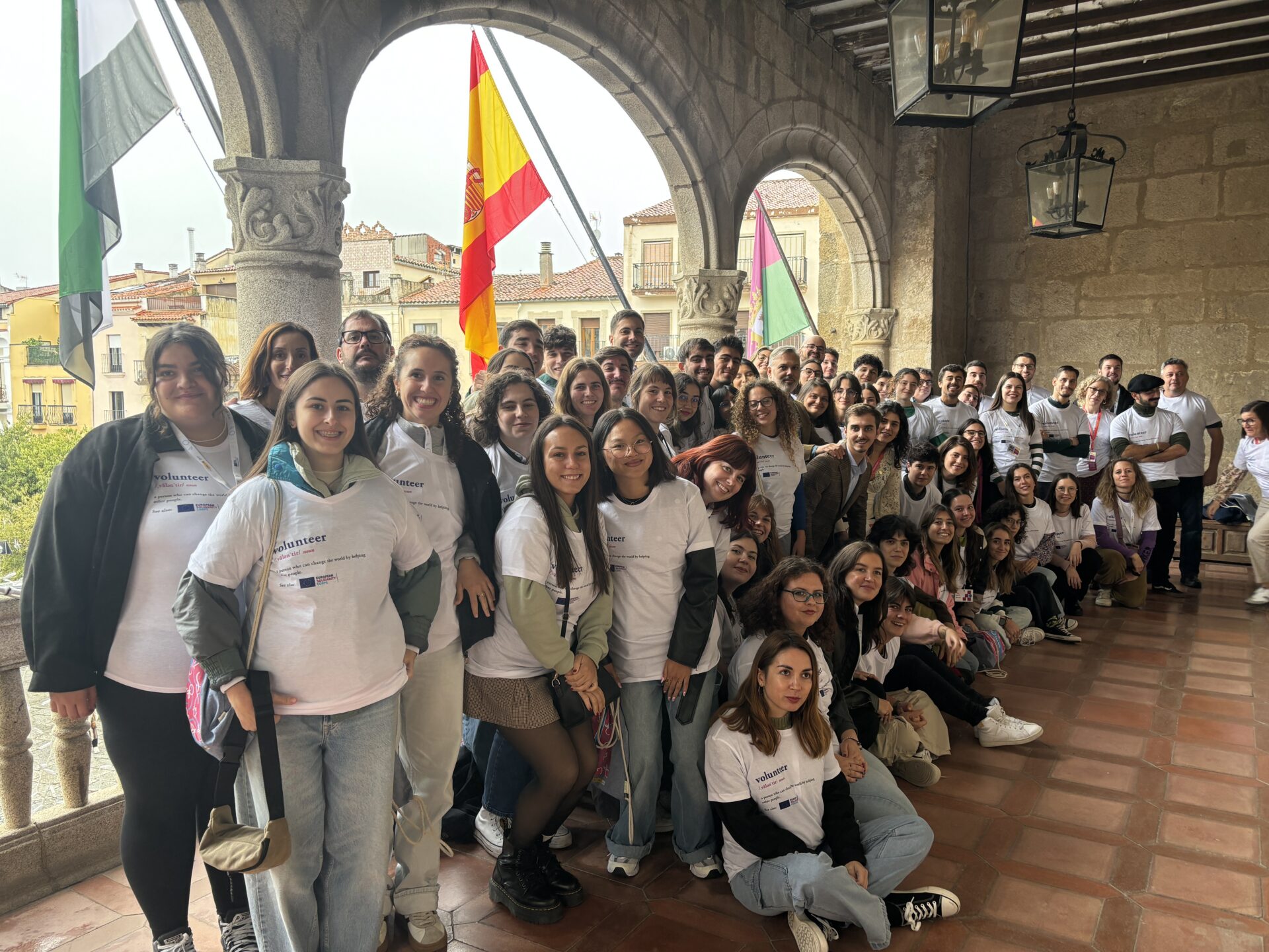 Más de medio centenar de jóvenes de toda España comparten en Plasencia sus experiencias en el programa Cuerpo europeo de solidaridad
