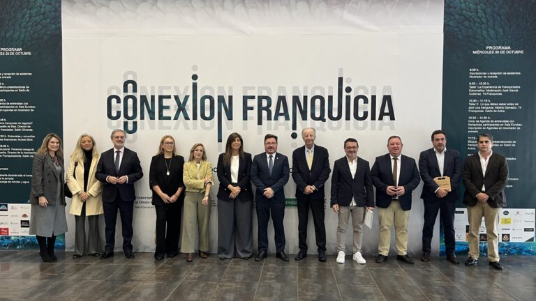 Santamaría inaugura el I Encuentro ‘Conexión Franquicia’ y destaca el alto grado de ejecución de las ayudas destinadas a estas empresas este año