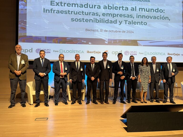 Santamaría destaca “la consolidación del nexo estratégico de Extremadura con España, Portugal y Europa”