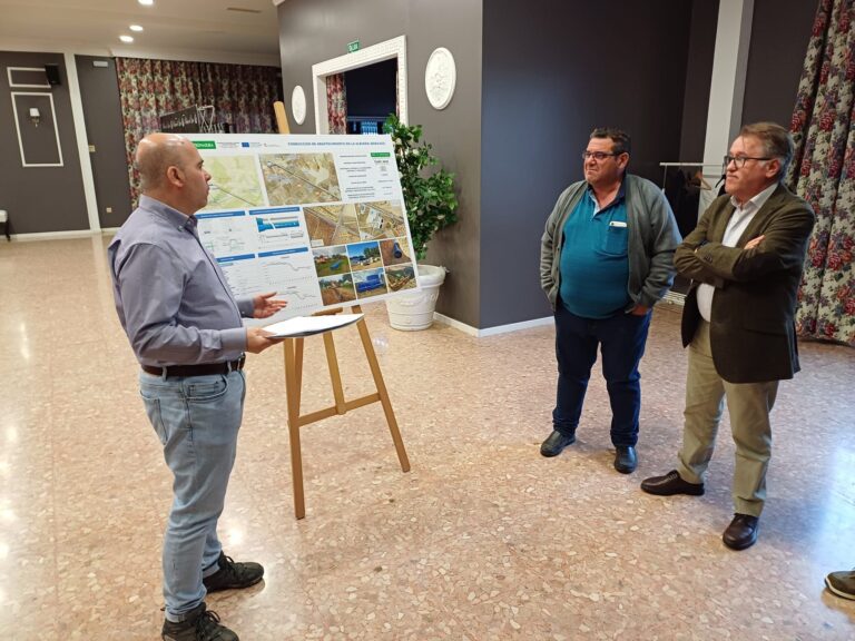 La Junta de Extremadura invierte 532.000 euros en las obras de una nueva conducción de abastecimiento de agua a La Albuera