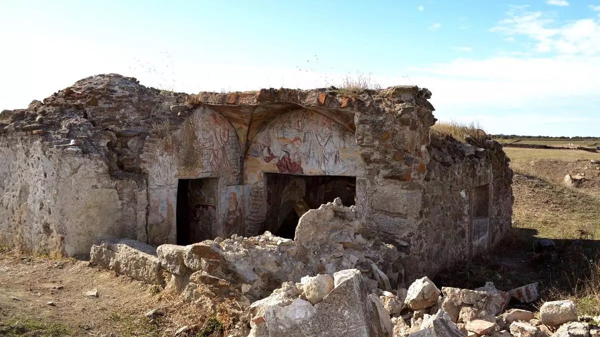 La Junta emprende la obra de consolidación de la ermita de San Jorge en Cáceres previa a su restauración integral
