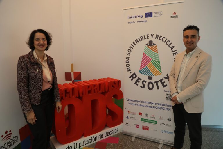 La Diputación de Badajoz participa en el proyecto ´RESOTEX: repensando el sector textil y la moda sostenible´