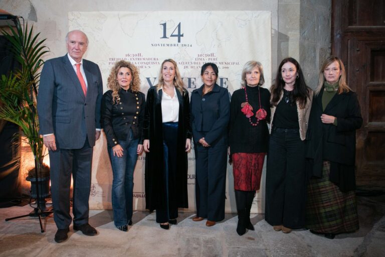 María Guardiola destaca el papel del mestizaje como motor de crecimiento y entendimiento en la conmemoración de los 500 años del primer viaje de Pizarro