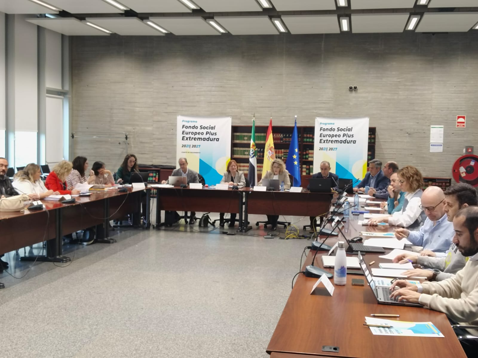 Extremadura celebra el II Comité de Seguimiento del Programa FSE+ 2021-2027 con un avance significativo en la ejecución de fondos