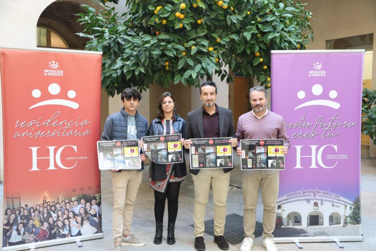 La Residencia Universitaria Hernán Cortes abre su programación por el Día Internacional de la Eliminación de la Violencia Contra las Mujeres a toda la provincia de Badajoz