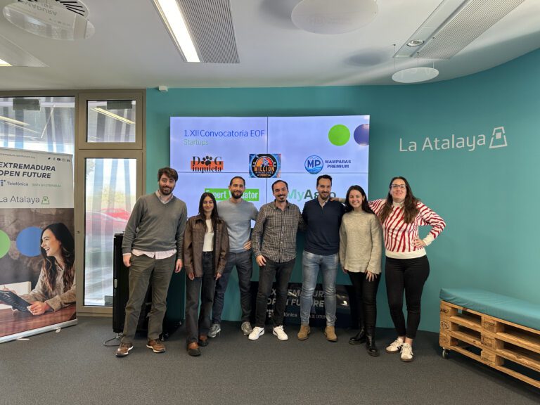 Cinco nuevas startups formarán parte de la iniciativa Extremadura Open Future, promovida por la Junta de Extremadura y Telefónica