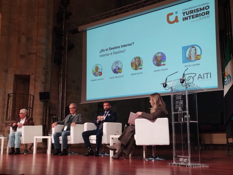 Extremadura pone de relieve sus fortalezas turísticas en el Congreso Mundial de Turismo de Interior